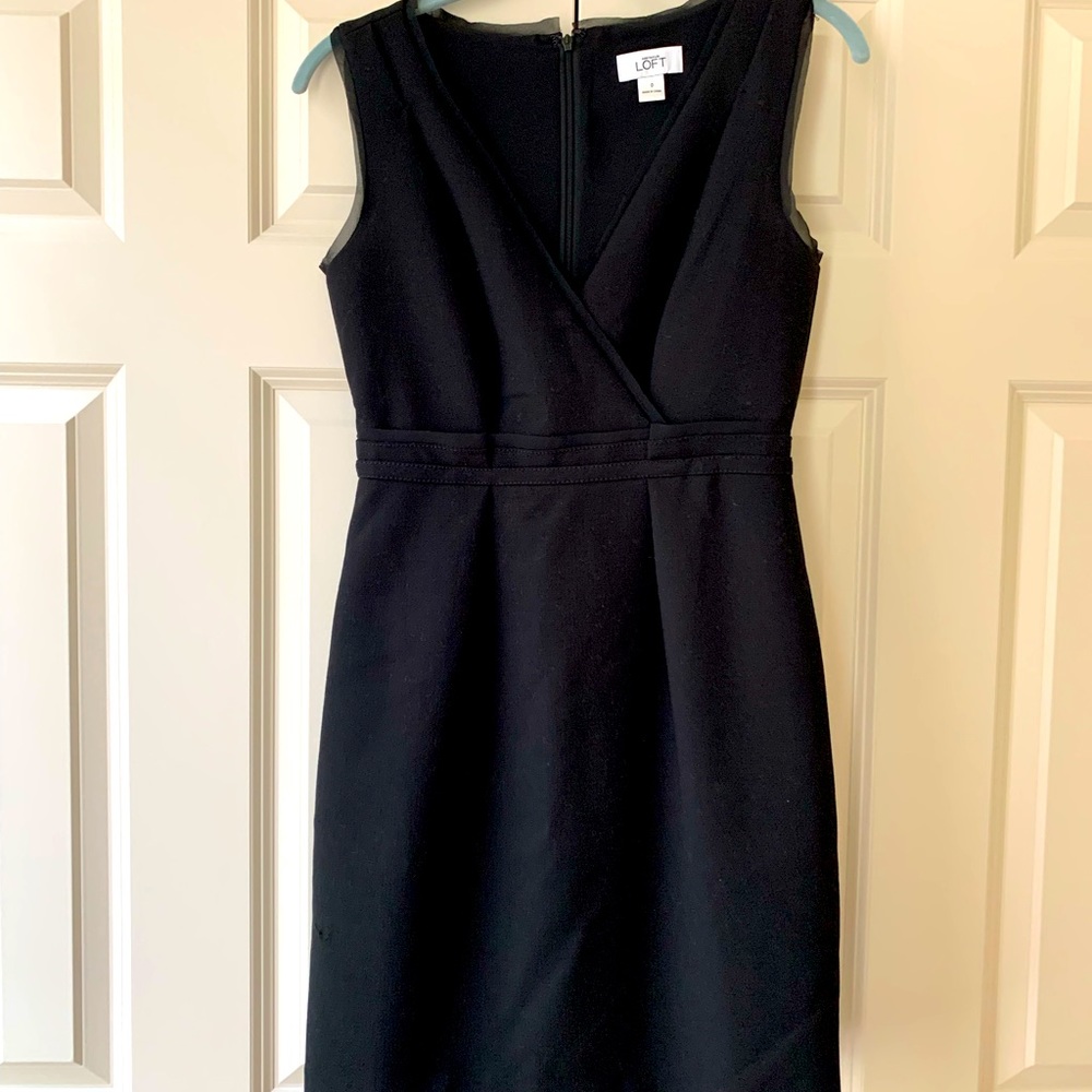 LOFT classic little black dress